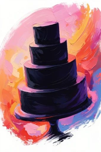 Textured Silhouette Minimalism style reference image — painterly aesthetic