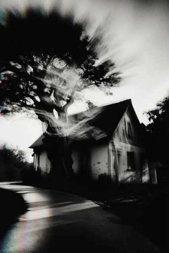 Spectral Kinetic Noir style AI image example 4