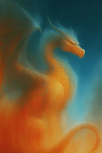Luminous Thermal Pointillism style reference image — chromatic grain