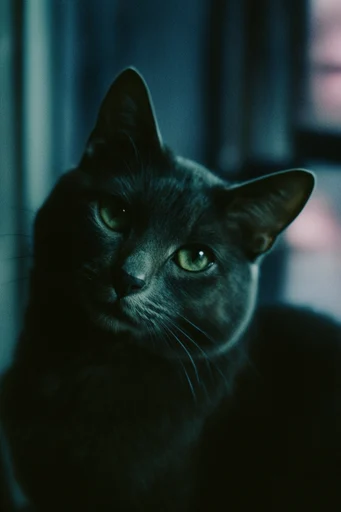 Cinematic Noir Fusion style reference image — moody atmospheric portraiture