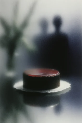 Cinematic Liminal Noir style reference image — moody film grain