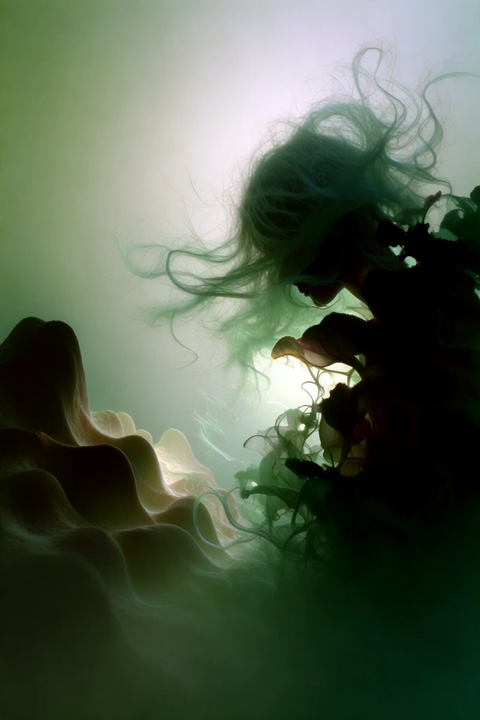Spectral Sage Silhouette style AI image example 2