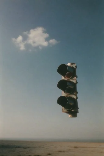 Atmospheric Surrealist Nostalgia style reference image — vintage film grain