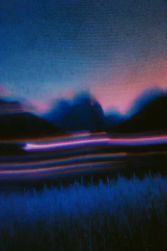 Kinetic Nocturnal Blur style reference image — liminal night photography