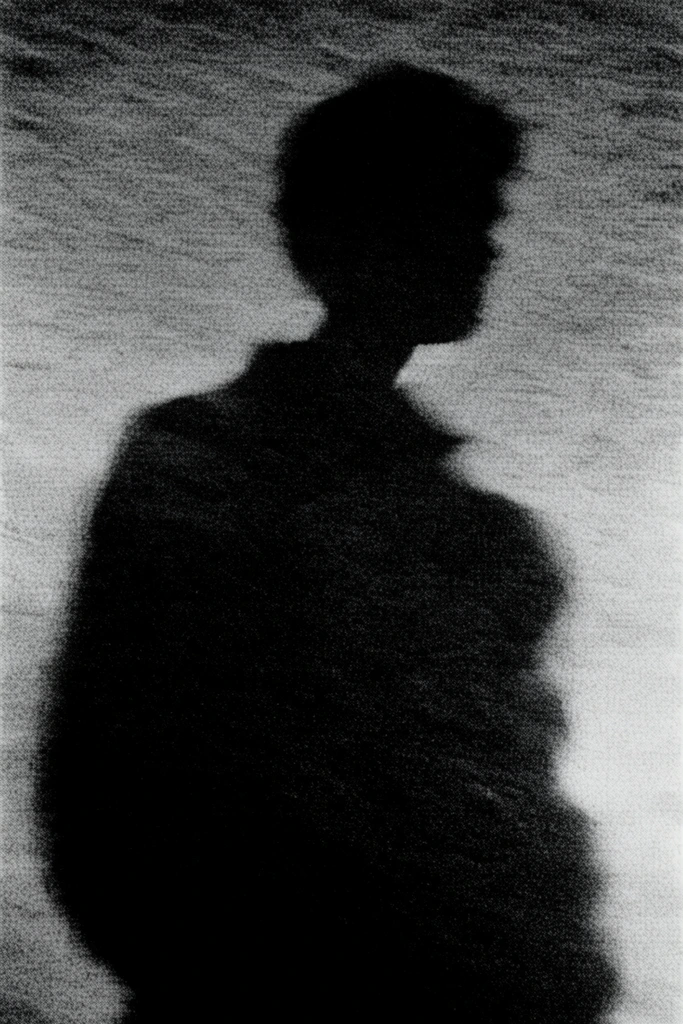 Atmospheric Monochromatic Noir style AI image example 1