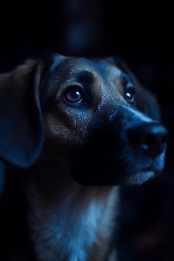 Cinematic Glacial Noir style AI image example 3