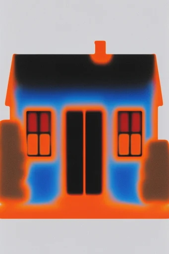 Spectral Thermal Minimalism style reference image — spectral glow