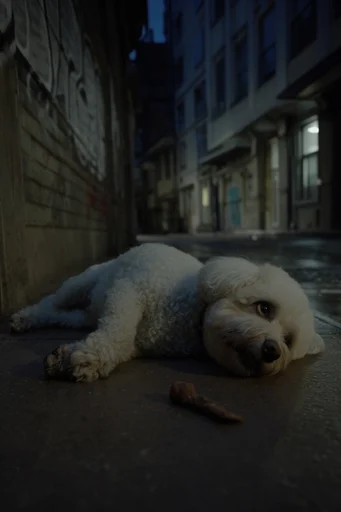 Cinematic Urban Nocturne style reference image — moody depth of field