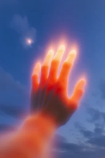 Luminous Twilight Etherealism style reference image — twilight blue hour