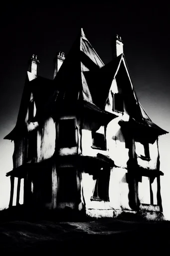 Cinematic Noir Chiaroscuro style AI image example 4