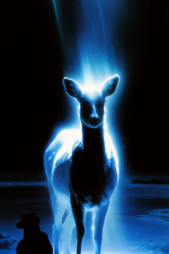 Luminous Cyan Nocturne style AI image example 3
