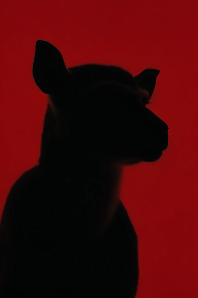 Crimson Noir Minimalism style AI image example 3