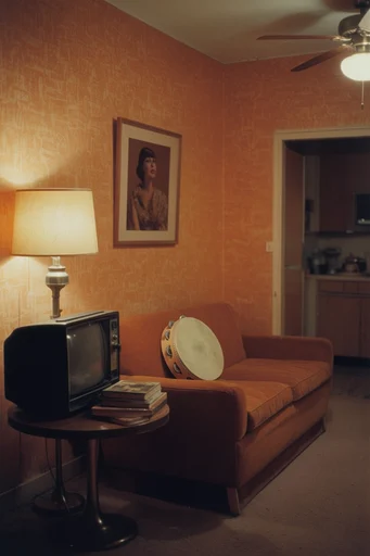 Analog Surrealist Nostalgia style AI image example 4