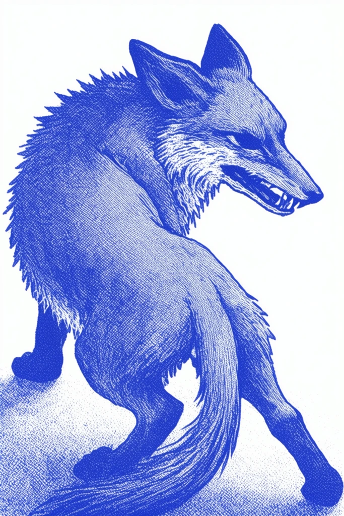 Cobalt Graphic Op-Print style AI image example 3