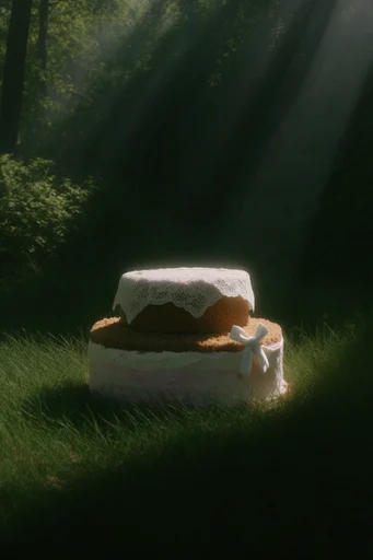 Cinematic Forest Chiaroscuro style reference image — high contrast composition