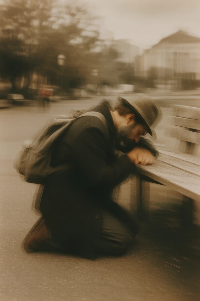 Cinematic Urban Motion style AI image example 2