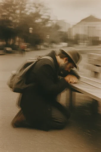 Cinematic Urban Motion style AI image example 2