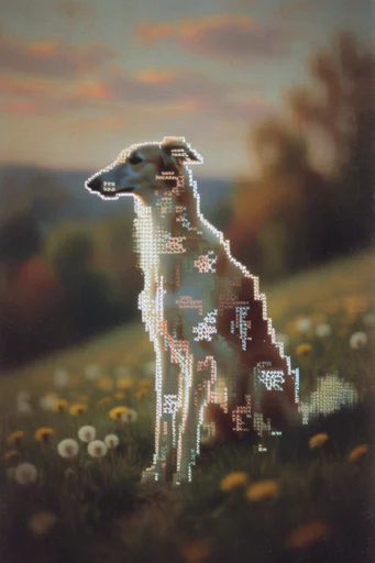 Ethereal Digital Archival style reference image — surreal digital hybrid