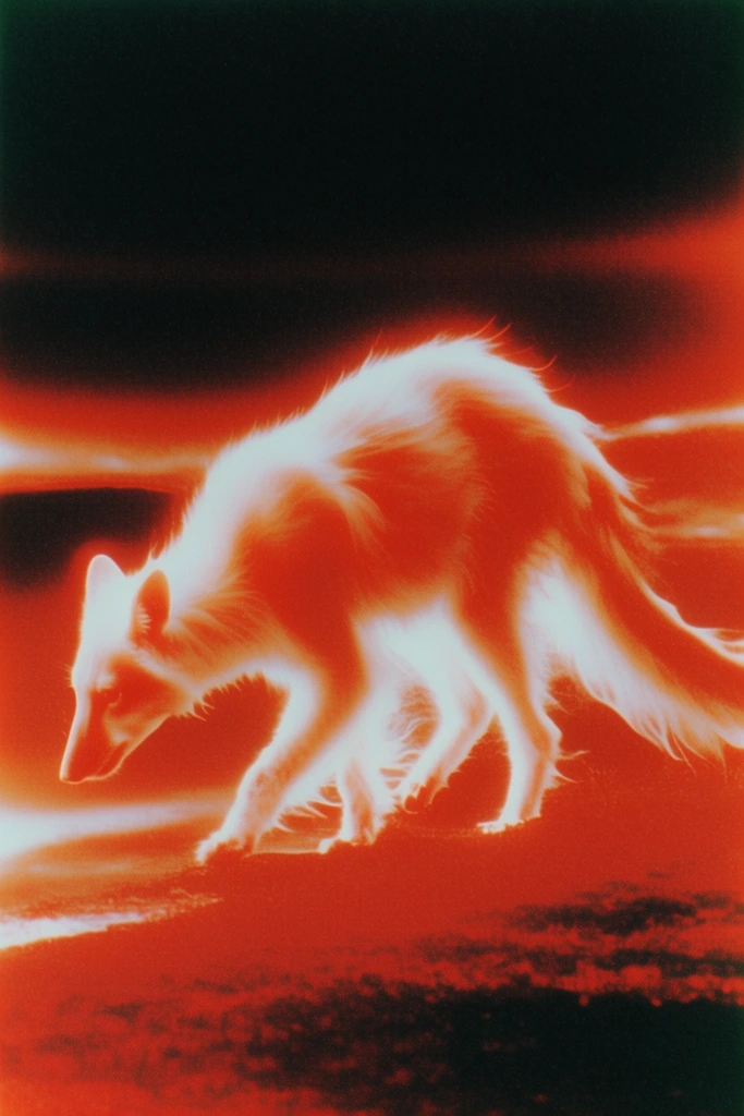 Radiant Analog Catastrophe style AI image example 3