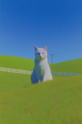 Liminal Surrealist Pastoral style reference image — sharp shadows