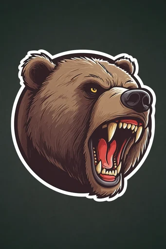 Bold Graphic Vectorism style AI image example 2