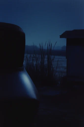 Monolithic Midnight Minimalism style reference image — nocturnal indigo palette