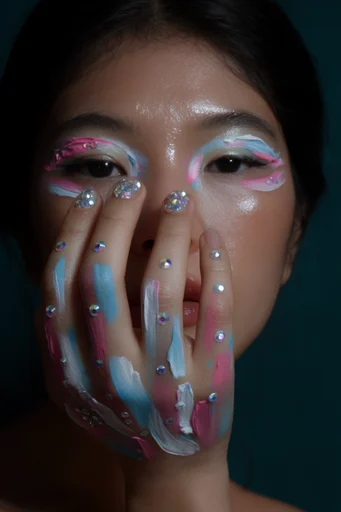 Hyper-Tactile Surrealist Beauty style reference image — surreal collage elements