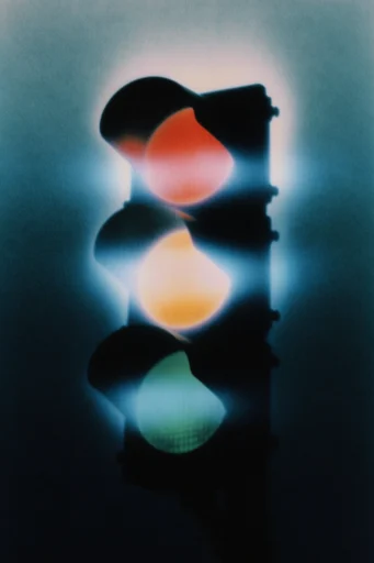 Analog Spectral Surrealism style reference image — analog film grain