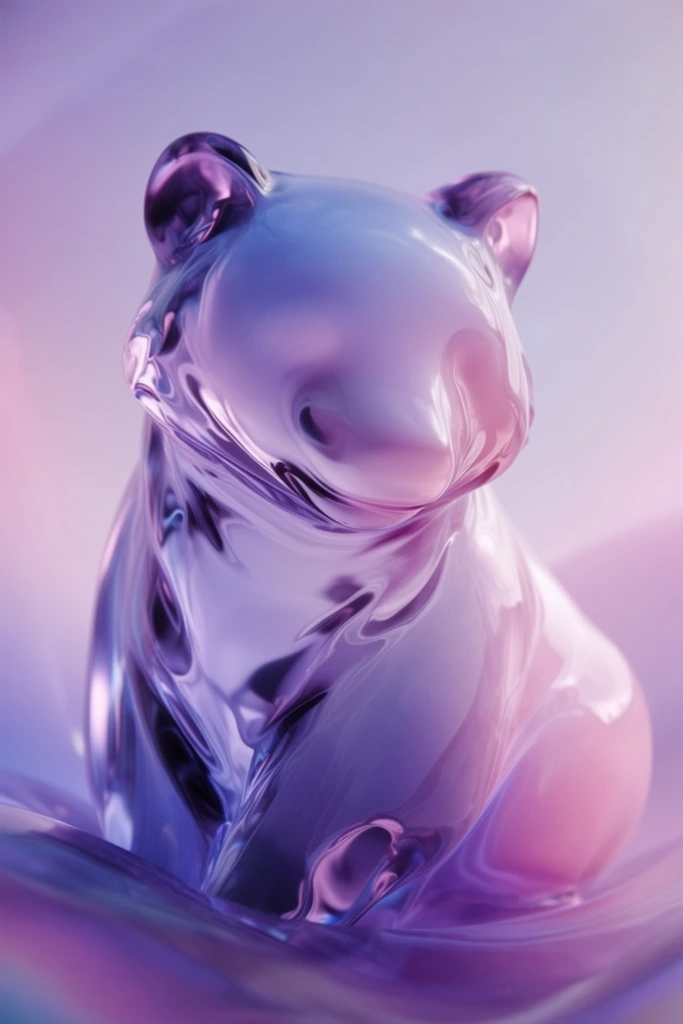 Ethereal Liquid Iridescence style AI image example 3