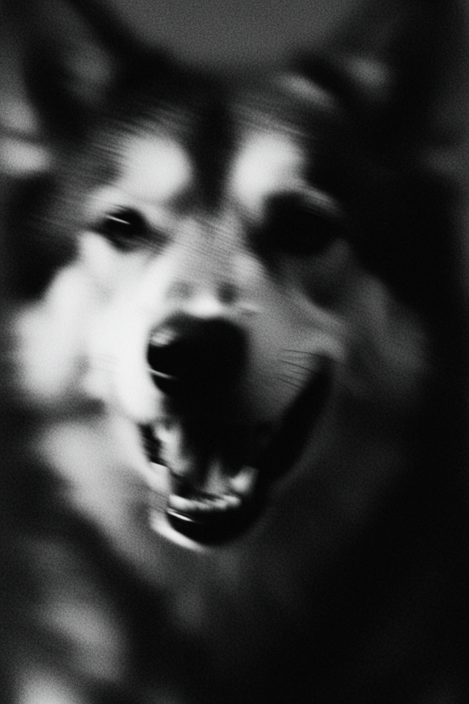 Haunting Kinetic Monochrome style AI image example 3