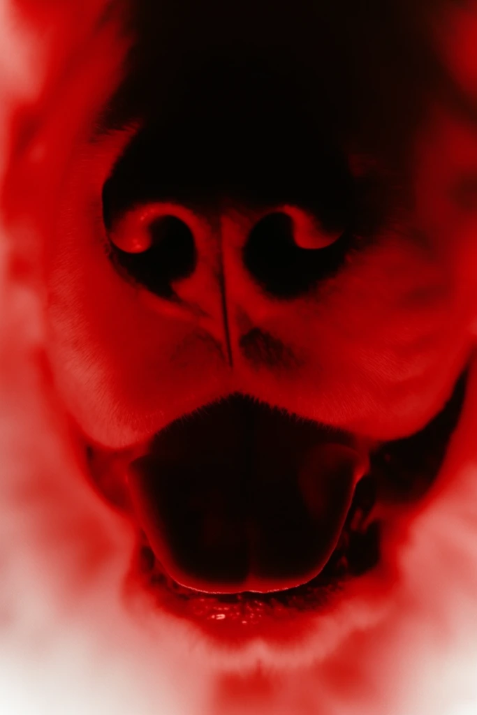 Crimson Analog Noir style AI image example 3