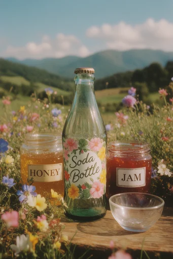 Nostalgic Cinematic Pastoral style reference image — rolling green hills