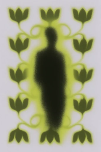 Radioactive Minimalist Blur style reference image — minimalist surrealism
