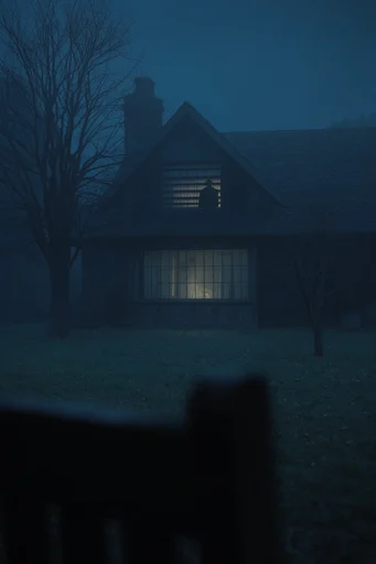 Cinematic Nocturnal Introspection style AI image example 4