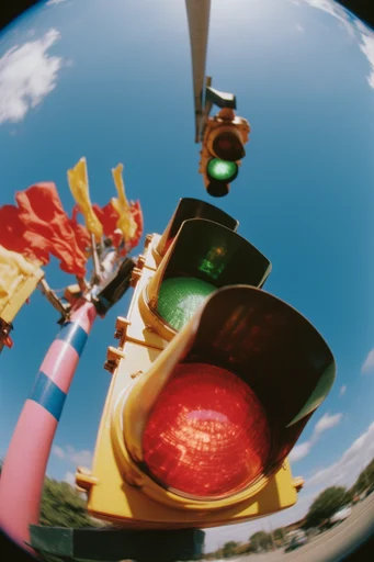 Dynamic Fisheye Perspective style reference image — extreme wide-angle perspective