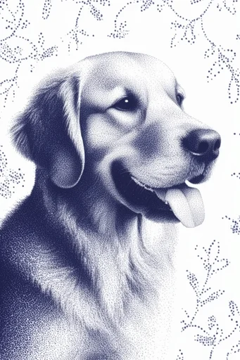Monochrome Stipple Noir style reference image — chiaroscuro lighting