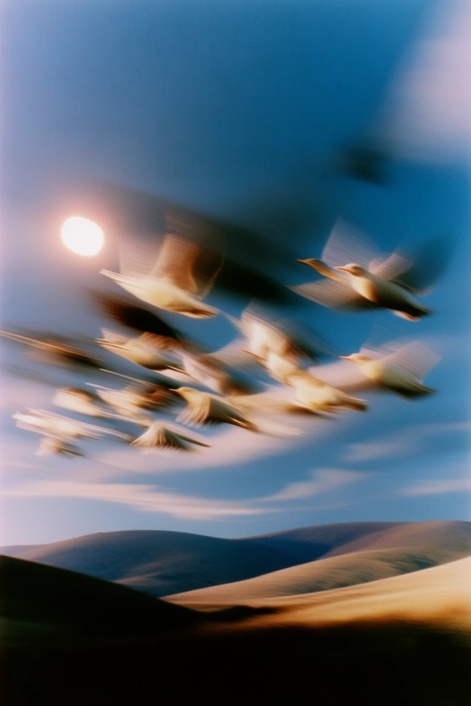 Kinetic Ethereal Motion style AI image example 2