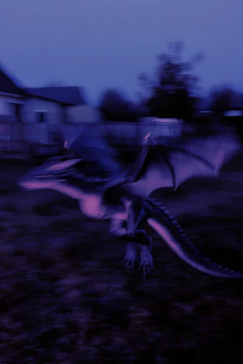 Spectral Nocturnal Blur style reference image — nocturnal deep indigo palette