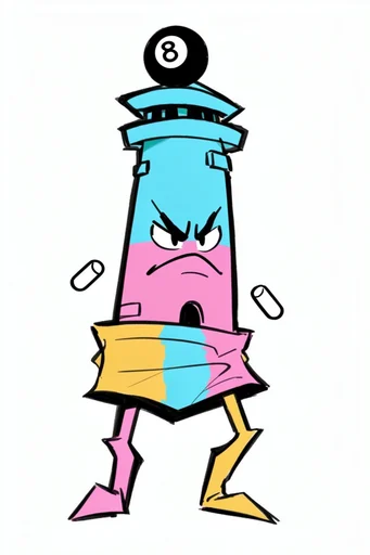Graphic Cartoon Expressionism style reference image — indie animation aesthetic