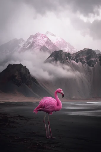 Surreal Neon Melancholy style reference image — high-contrast surrealism