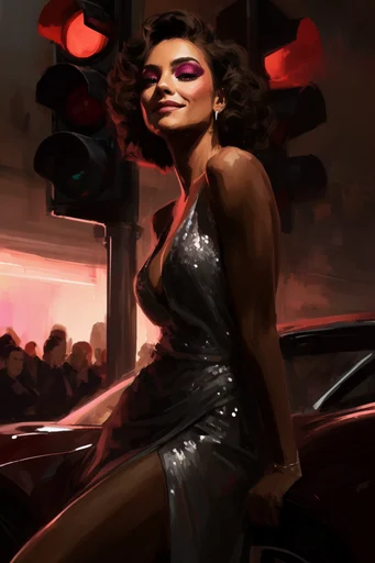 Gritty Painterly Chiaroscuro style reference image — dramatic chiaroscuro lighting