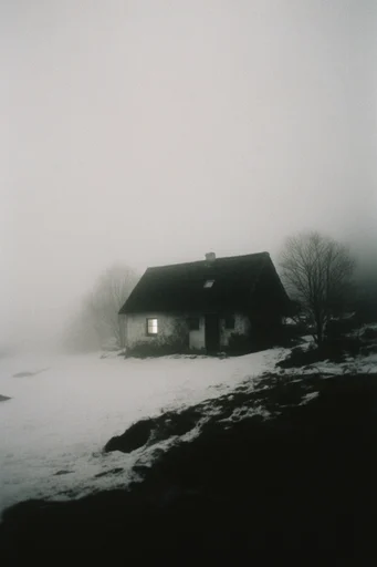 Ethereal Minimalist Melancholy style reference image — atmospheric haze