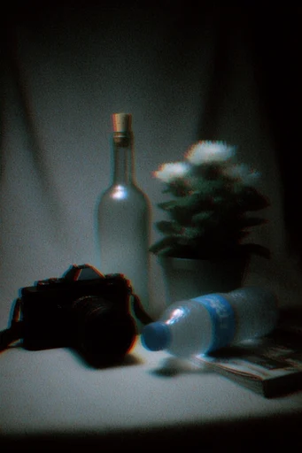 Ethereal Nocturnal Cinematic style reference image — analog film grain