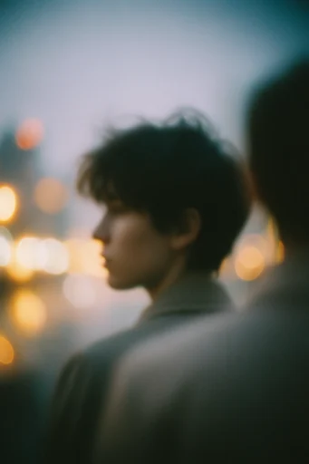 Cinematic Nocturnal Bokeh moodboard — generate AI images in this style