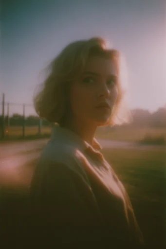 Ethereal Golden Nostalgia style reference image — hazy analog aesthetic