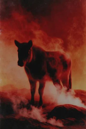 Spectral Pictorialist Noir style AI image example 3