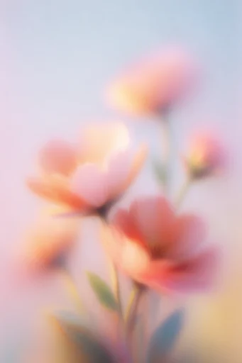 Ethereal Pastel Dreamscape style reference image — backlit silhouette