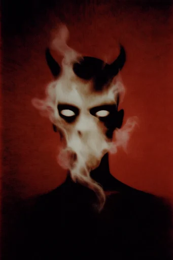Crimson Noir Surrealism style reference image — soft focus retro cinematic aesthetic
