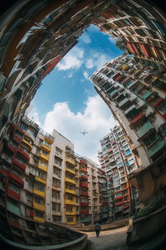 Vertiginous Brutalist Surrealism moodboard — generate AI images in this style