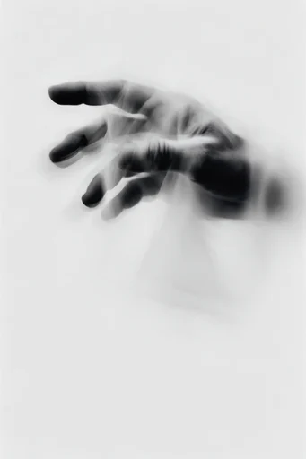Ethereal Motion Minimalism style reference image — long-exposure ghosting